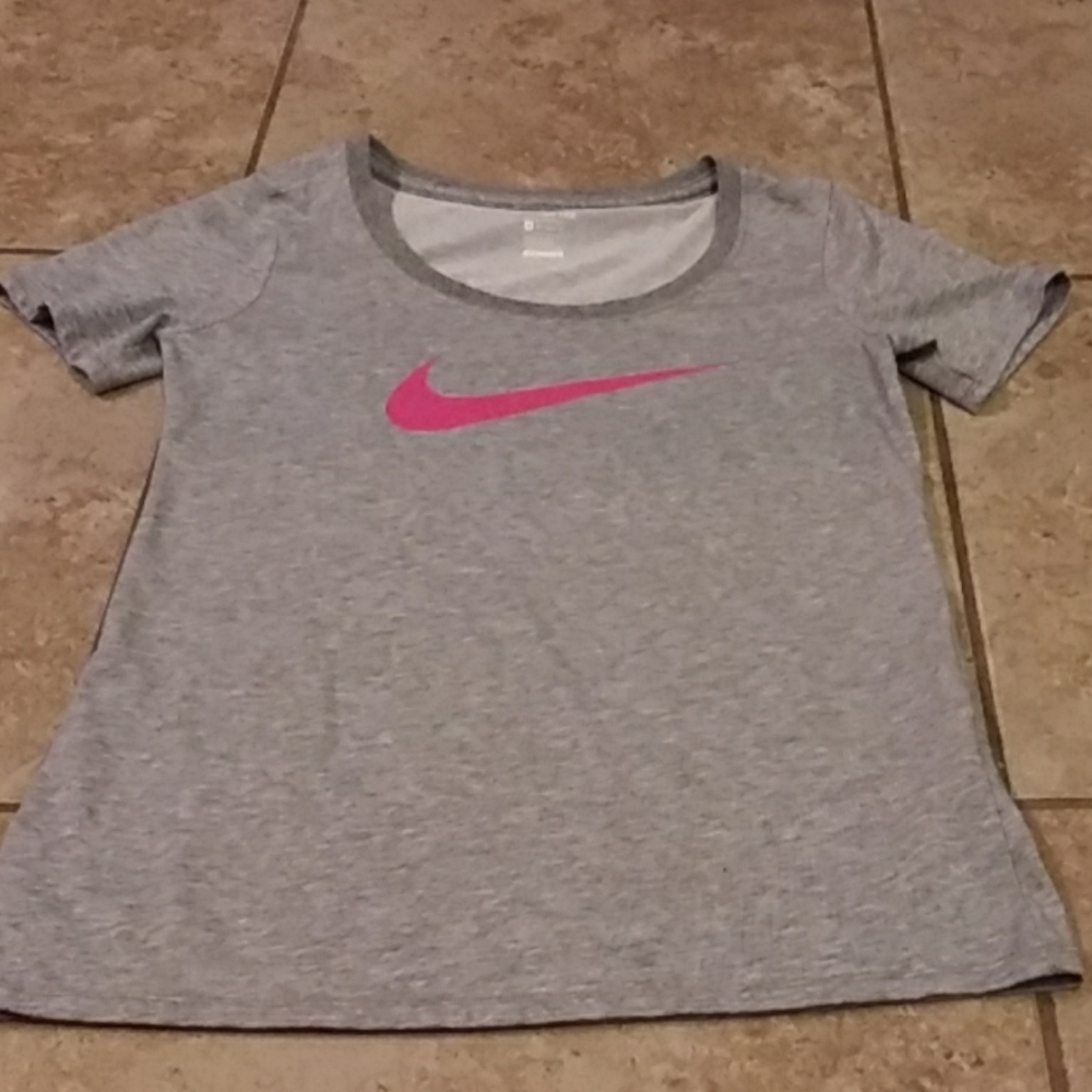 Grey Nike Dri-Fit Tee